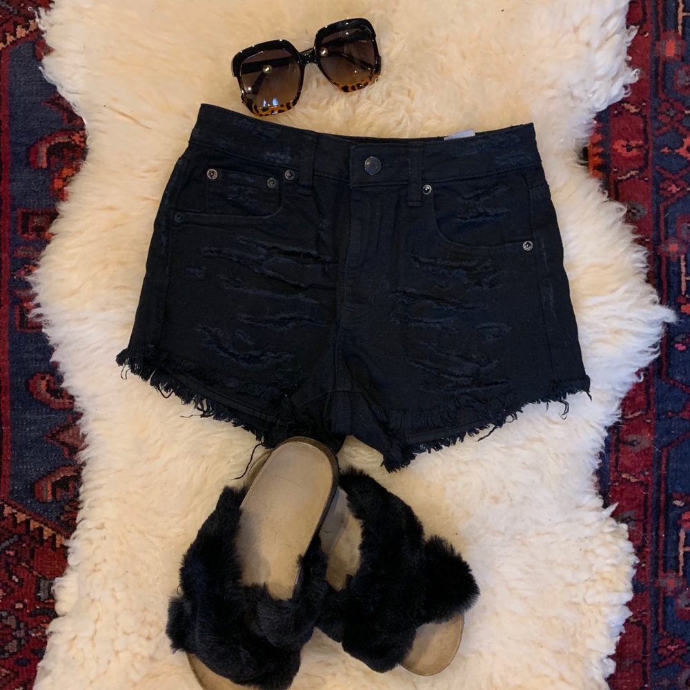 American Eagle Vintage Hi-Rise Festival Shorts